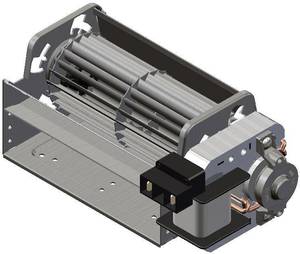 X-Fan CD04329V12BHWER Querstromlüfter Motor rechts 12 V//DC